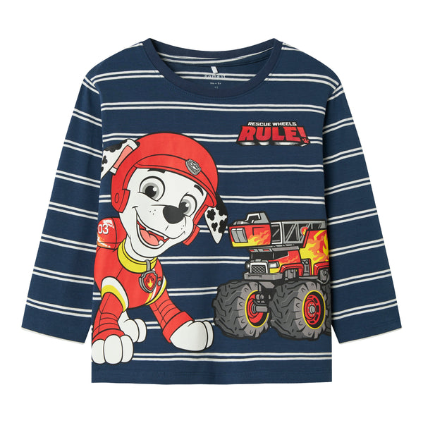 Name It Sofus Paw Bluse - Insignia Blue