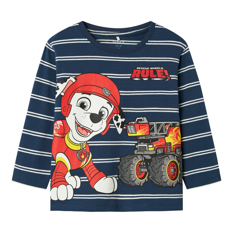 Name It Sofus Paw Bluse - Insignia Blue