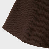 Name It Nilla Strik Nederdel - Seal Brown