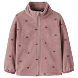 Name It Spektra Fleece Jakke - Woodrose