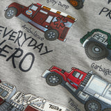 Name It Morson Tonka Bluse - Grey Melange