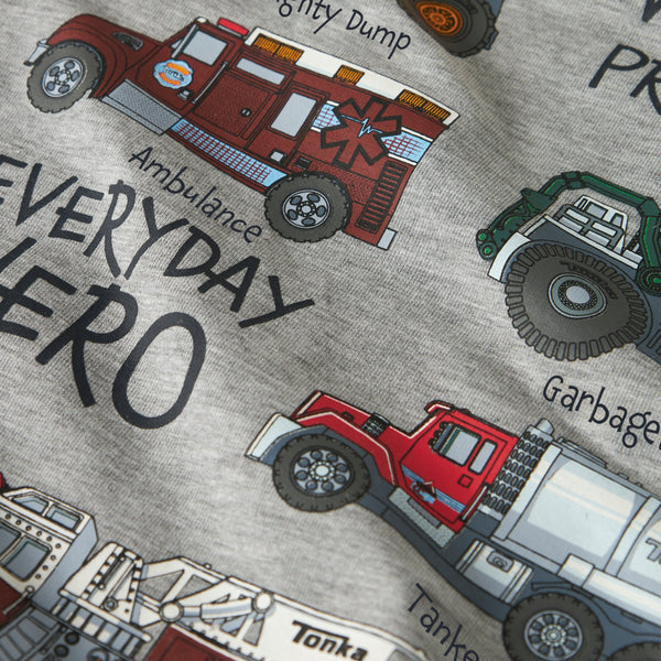 Name It Morson Tonka Bluse - Grey Melange