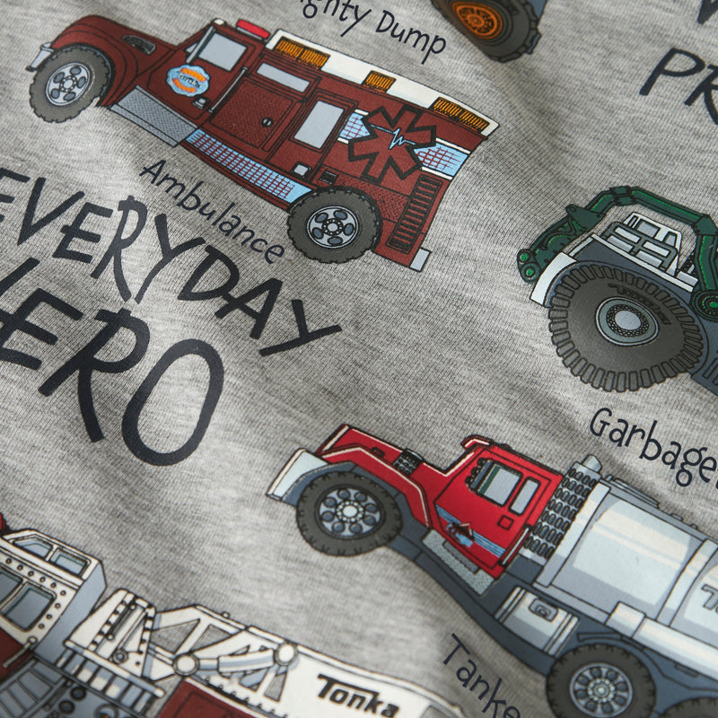 Name It Morson Tonka Bluse - Grey Melange