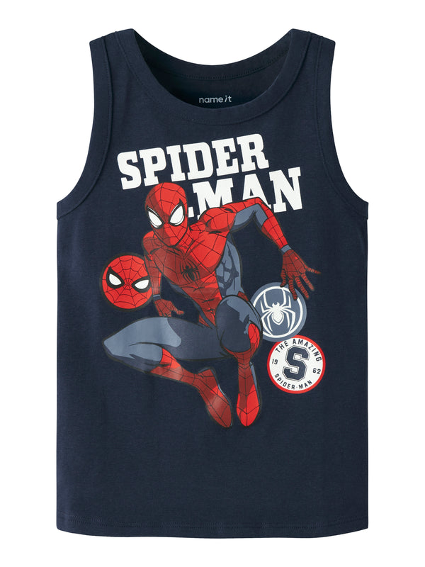 Name It Ovile Spiderman Undertrøje - Navy Blazer