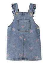 Name It Faith Spencer Denim Kjole - Medium Blue