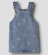 Name It Faith Spencer Denim Kjole - Medium Blue