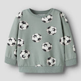 Name It Louie Sweatshirt - Green Milieu