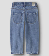 Name It Bella Glitter Enhjørning Jeans - Medium Blue