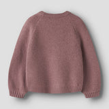 Name It Doper Strik Bluse - Wild Ginger