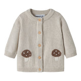 Name It Otelia Strik Cardigan - Peyote Melange