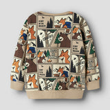 Name It Oswaldy Sweat Bluse - Sesame
