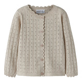 Name It Olin Strik Cardigan - Peyote Melange