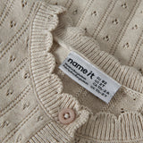 Name It Olin Strik Cardigan - Peyote Melange
