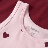 Name It Undertrøje, 2-pak - Cutie Heart