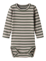 Name It Banio Body - Dusty Olive/Pure Cashmere