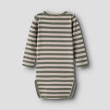 Name It Banio Body - Dusty Olive/Pure Cashmere