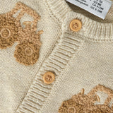 Name It London Traktor Strik Cardigan - Peyote Melange