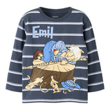 Name It Malf Emil Bluse Sky - Ombre Blue