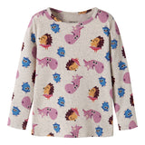 Name It Abesa DR Børste Bluse - Peyote Melange