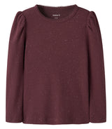 Name It Sally Bluse - Catawba Grape