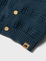 Name It Losso Strik Cardigan - Dark Denim