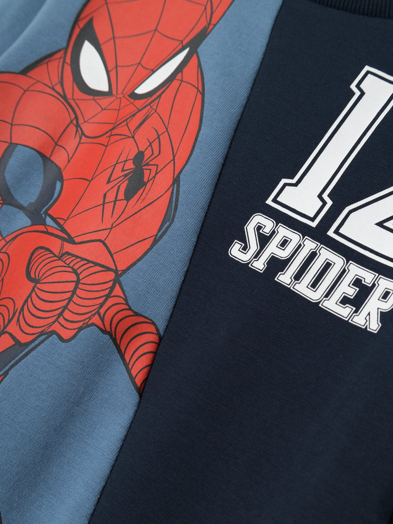 Name It Jakio Spiderman Sweatshirt - Navy