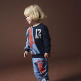 Name It Jakio Spiderman Sweatshirt - Navy