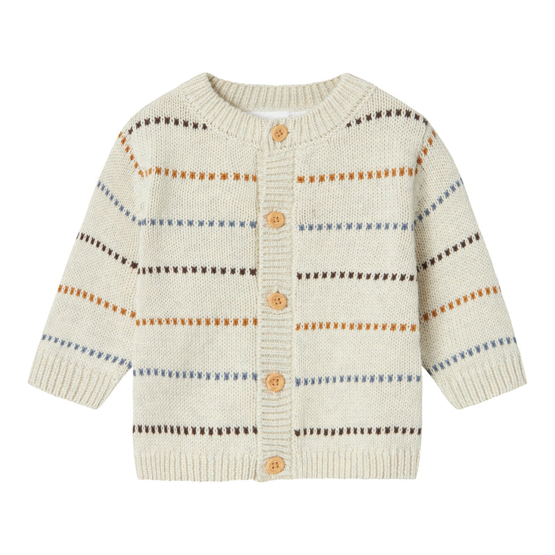 Name It Folle Strik Cardigan - Peyote Melange