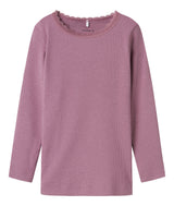 Name It Reese Bluse - Mauve Orchid