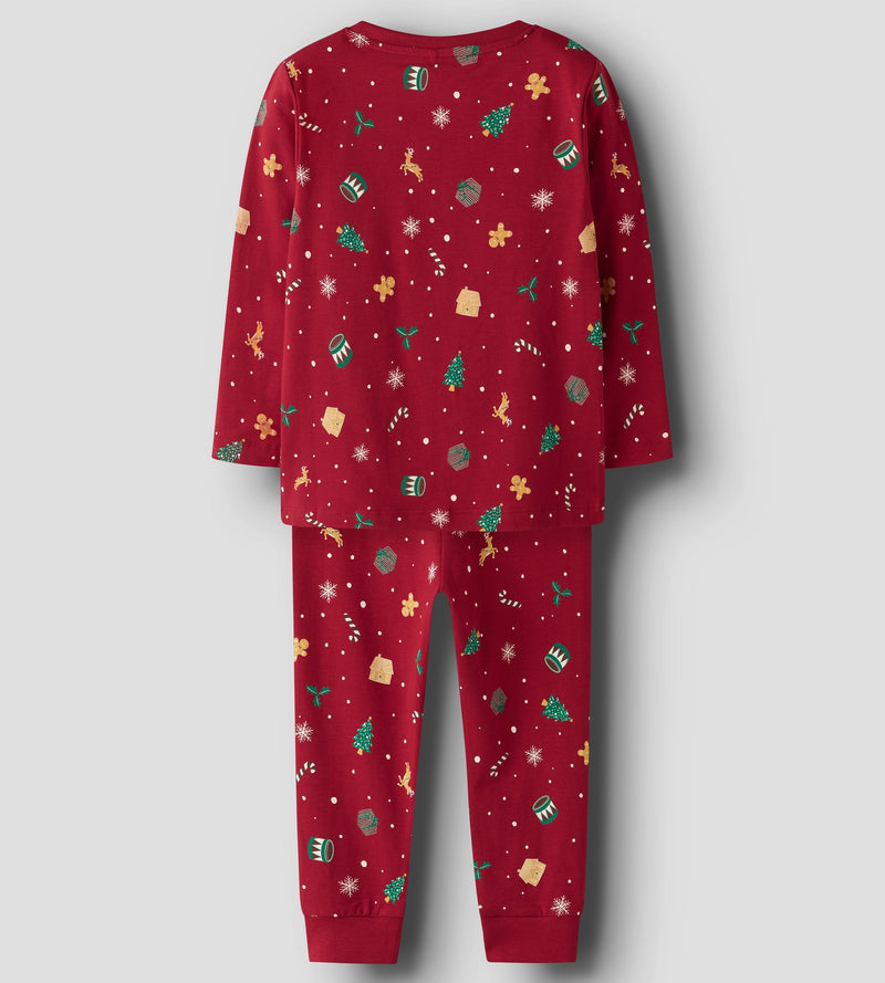 Name It Vismas Nattøj - Jester Red Xmas