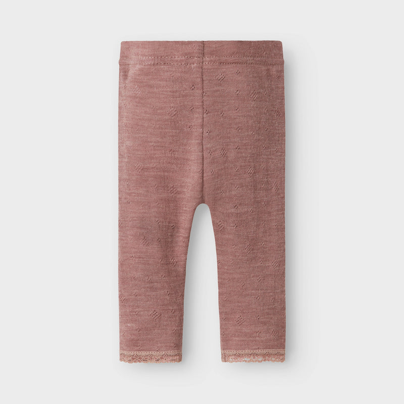 Name It Wang Uld Leggings - Antler