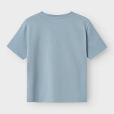 Name It Judd Stitch T-Shirt - Dusty Blue