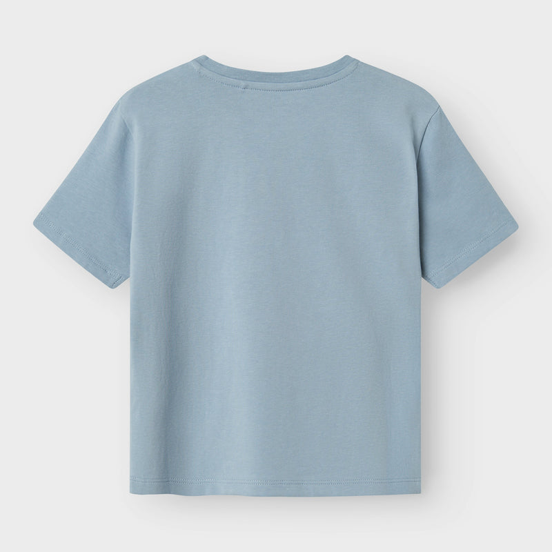 Name It Judd Stitch T-Shirt - Dusty Blue