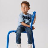 Name It Judd Stitch T-Shirt - Dusty Blue