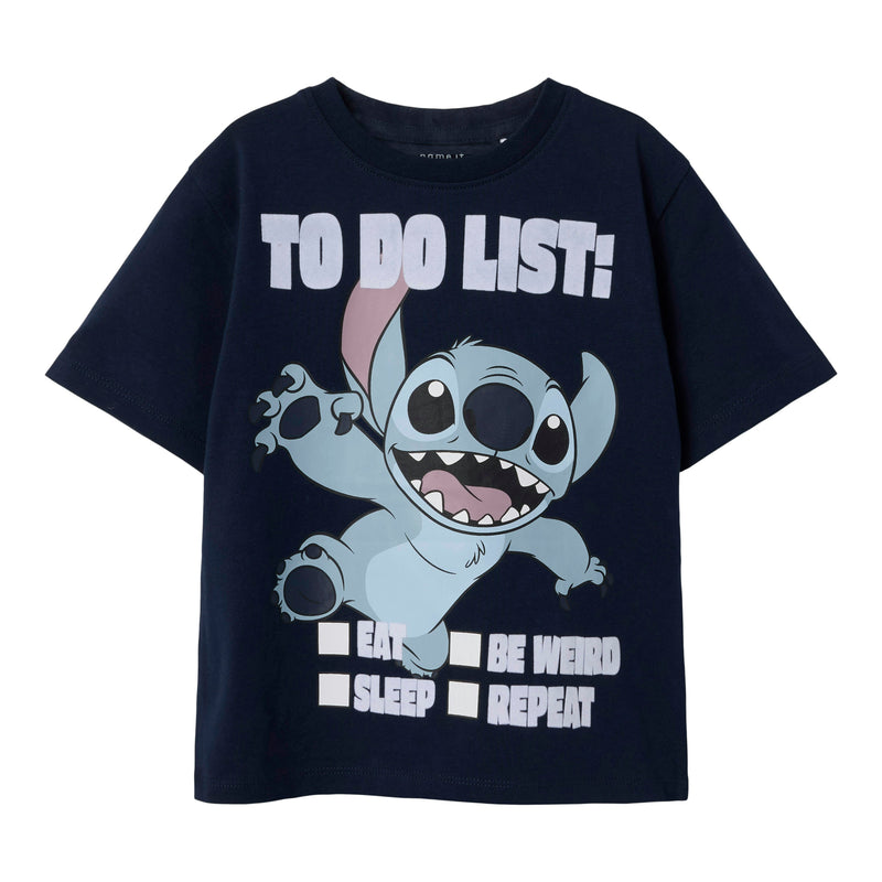 Name It Judd Stitch T-Shirt - Navy Blazer