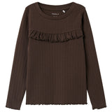 Name It Lalla Bluse - Seal Brown