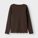 Name It Lalla Bluse - Seal Brown