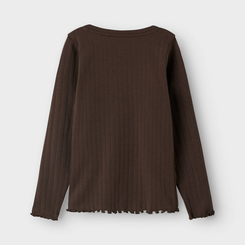 Name It Lalla Bluse - Seal Brown