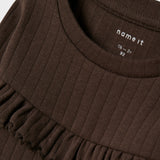Name It Lalla Bluse - Seal Brown
