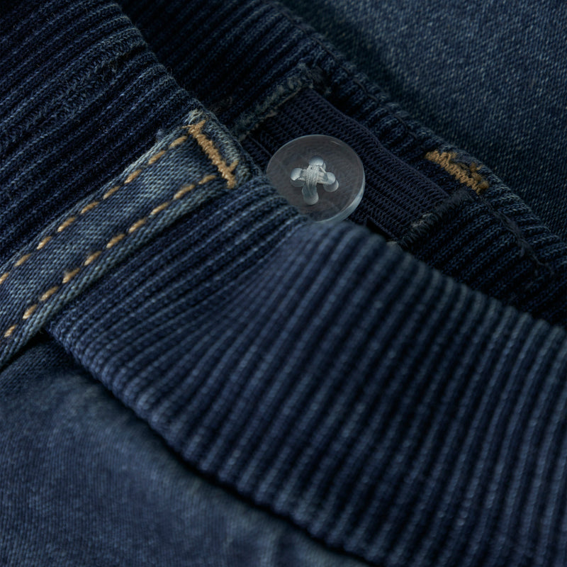 Name It Ben Baggy Fleece Jeans - Dark Blue Denim