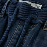Name It Ben Baggy Fleece Jeans - Dark Blue Denim