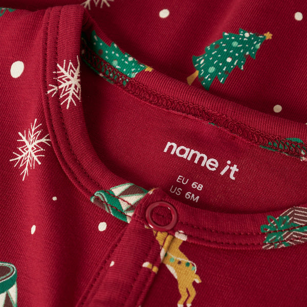 Name It Vismas Natdragt - Jester Red Xmas