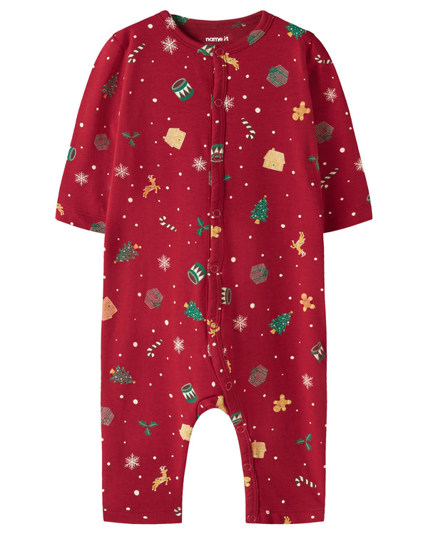 Name It Vismas Natdragt - Jester Red Xmas