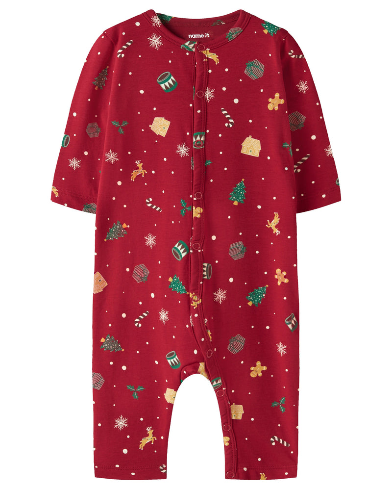 Name It Vismas Natdragt - Jester Red Xmas