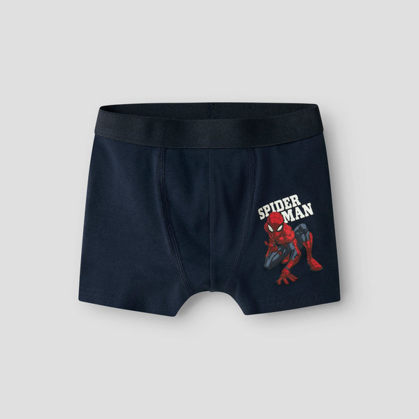 Name It Ovile Spiderman Boxershorts, 2-pak - Navy