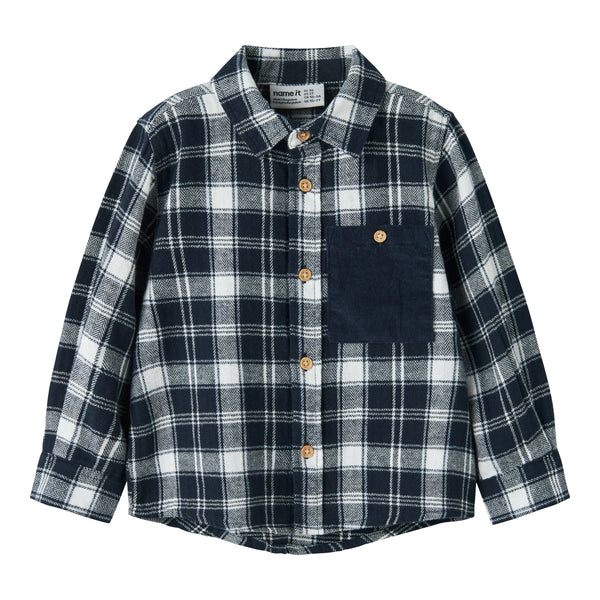 Name it Santo Skjorte - Navy Blazer