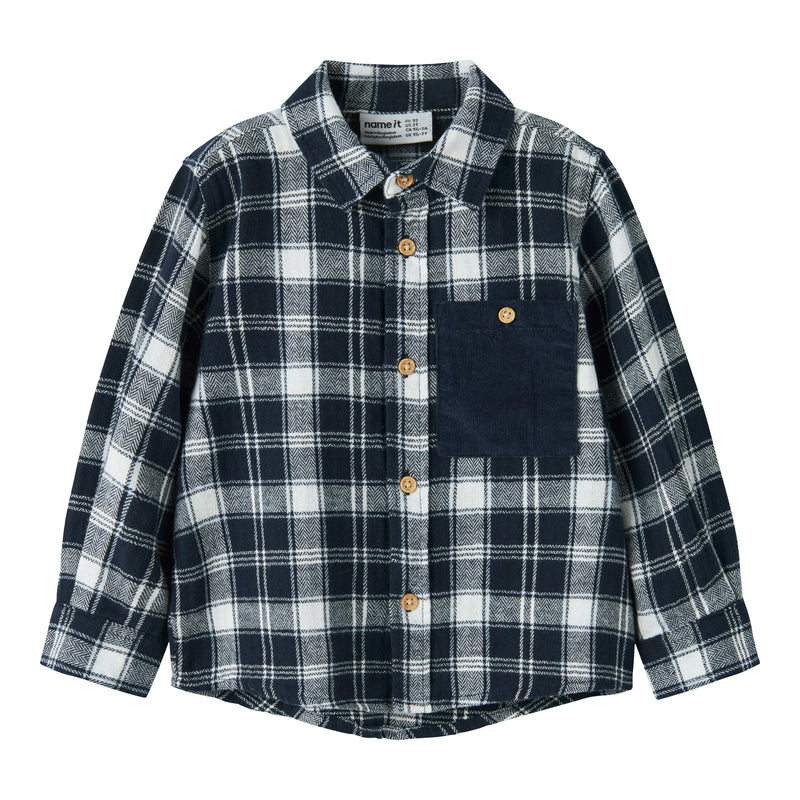 Name it Santo Skjorte - Navy Blazer