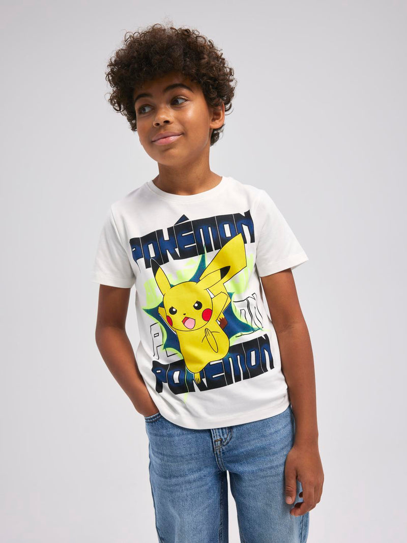 Name It Maci Pokemon T-Shirt - Jet Stream