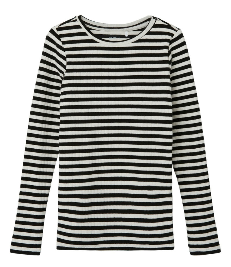 Name It Suraja XSL Bluse - Black Stripe