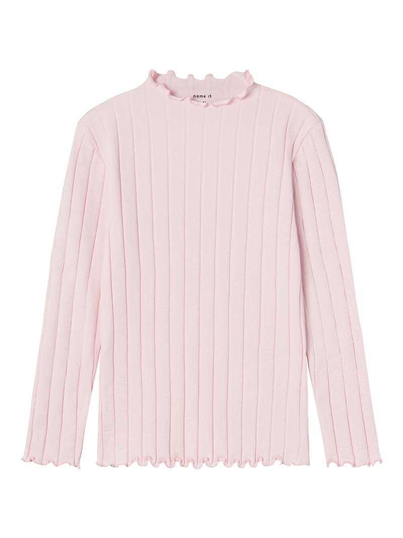 Name It Oline Slim Bluse - Parfait pink